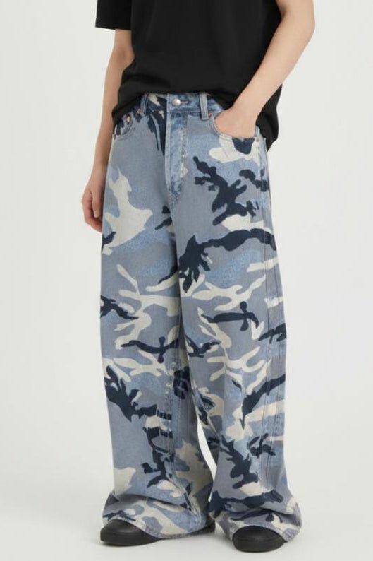 Camo Baggy Pants  na2536
