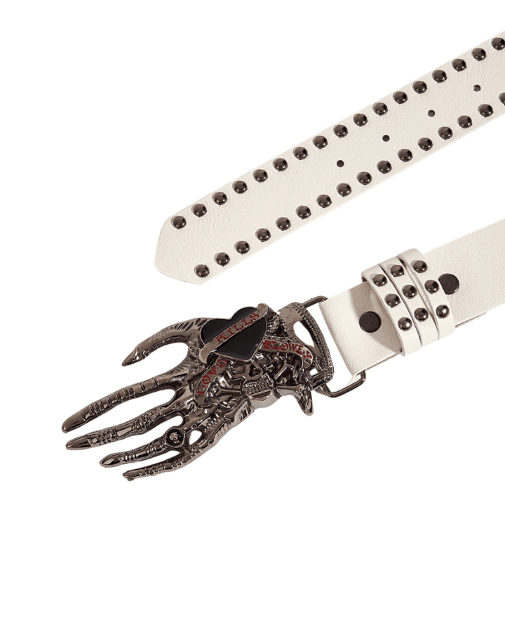 [Nanostudio] Punk Y2K Skull Belt na2240