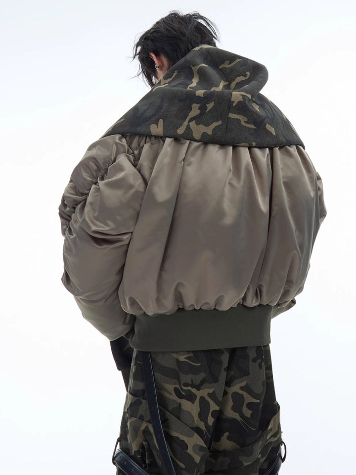 [CultureE] Camouflage Cotton Jacket na1732