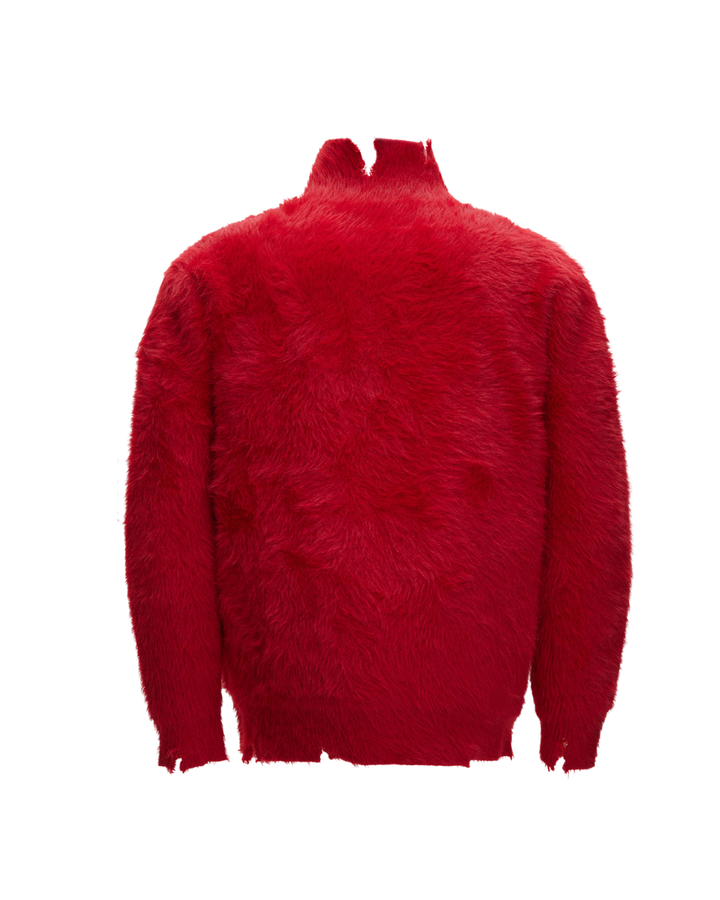 【ArguE CulturE】Crimson Howl Fur Jacket na2285