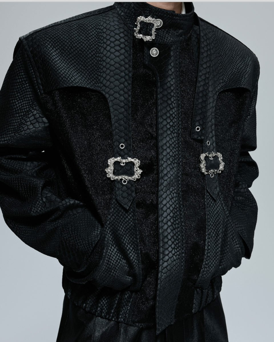 [ArguE CulturE] Crimson Royale Croc Jacket 2259