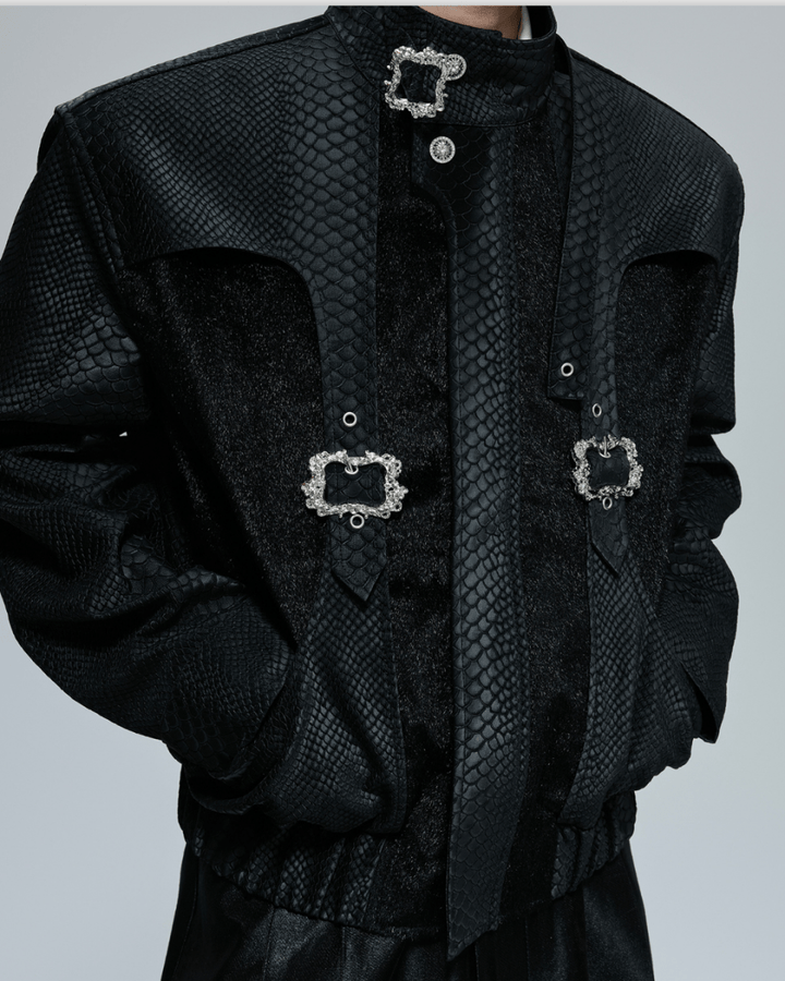 [ArguE CulturE] Crimson Royale Croc Jacket 2259