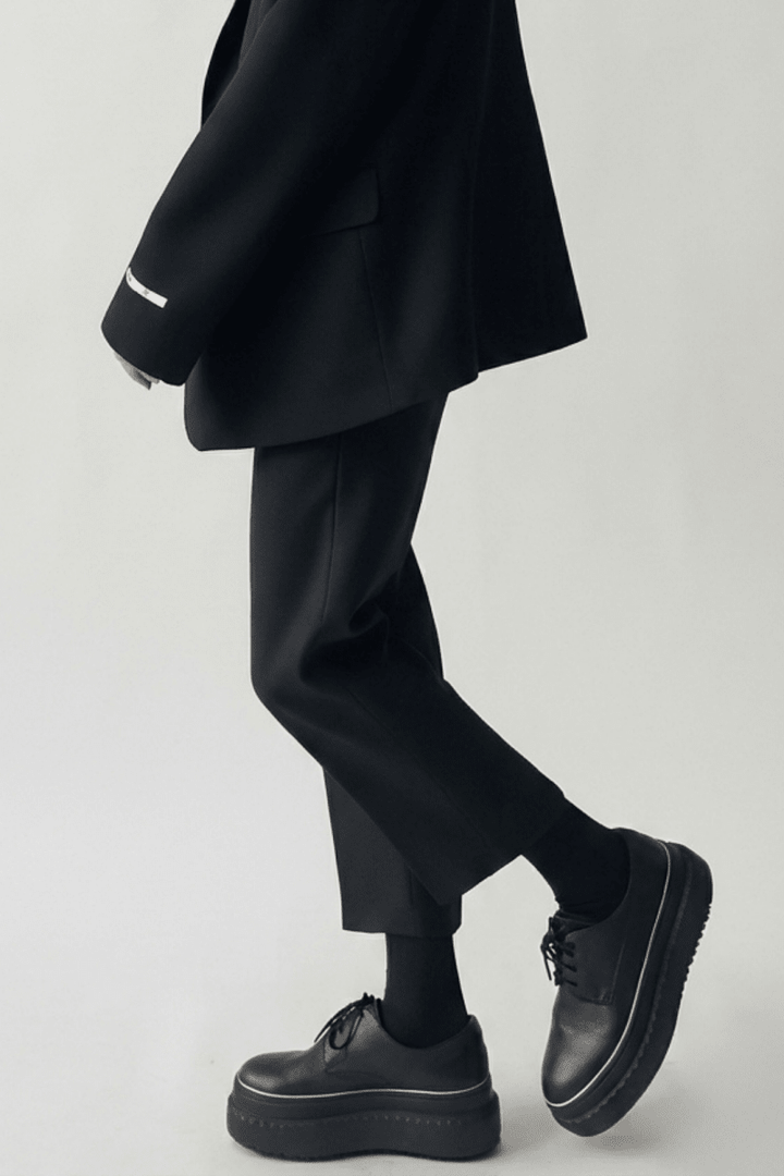 [David&amp;me] 센터 프레스 발목 슬랙스 na19