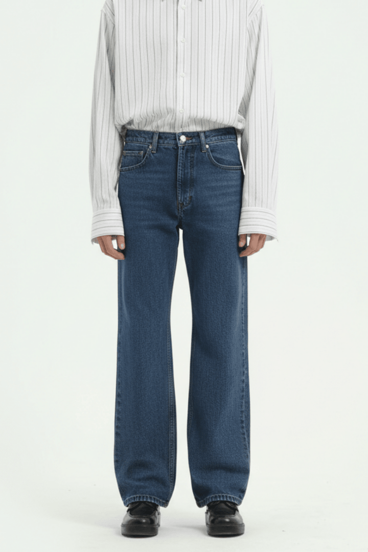 [HOHO] Stylish flare denim na14