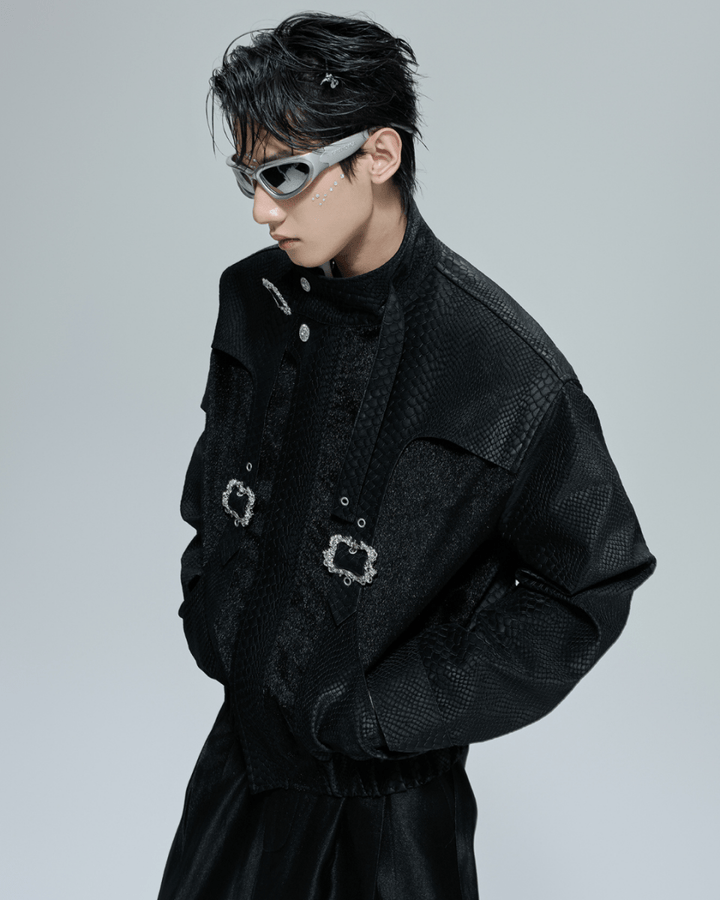 [ArguE CulturE] Crimson Royale Croc Jacket 2259