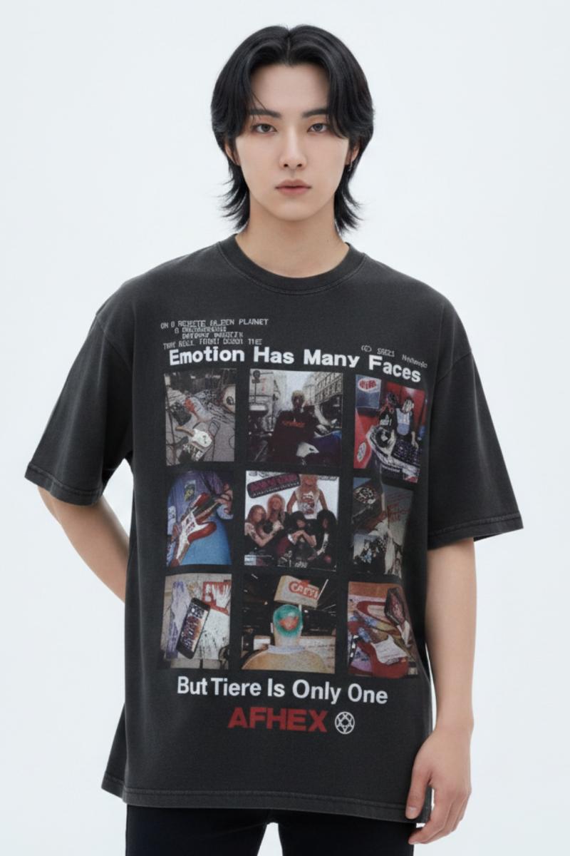 Emotion Faces Tee  na2632