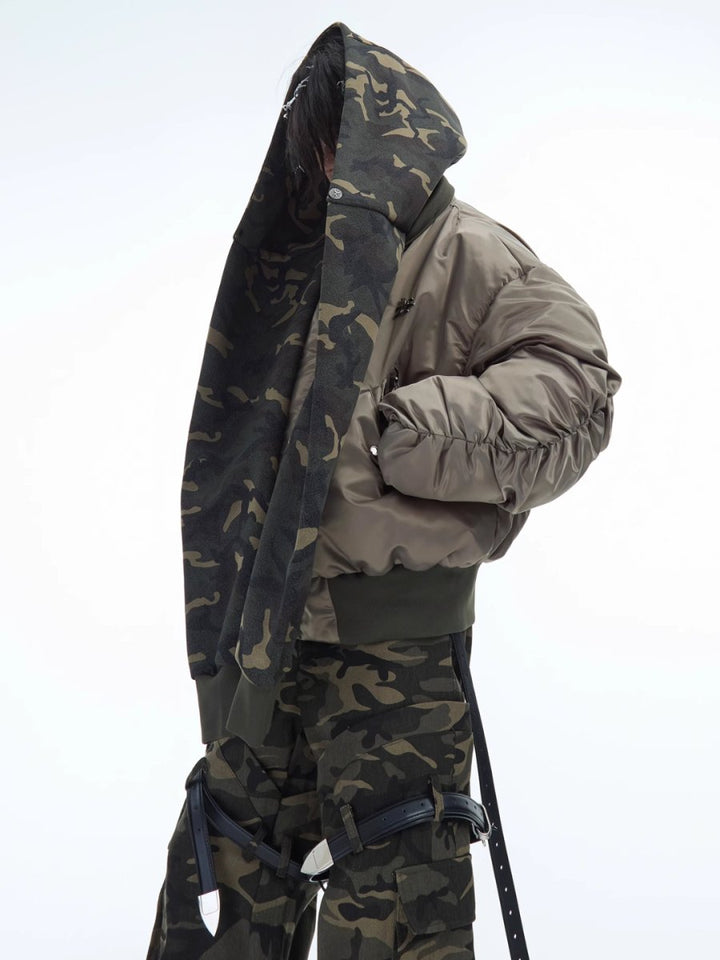 [CultureE] Camouflage Cotton Jacket na1732