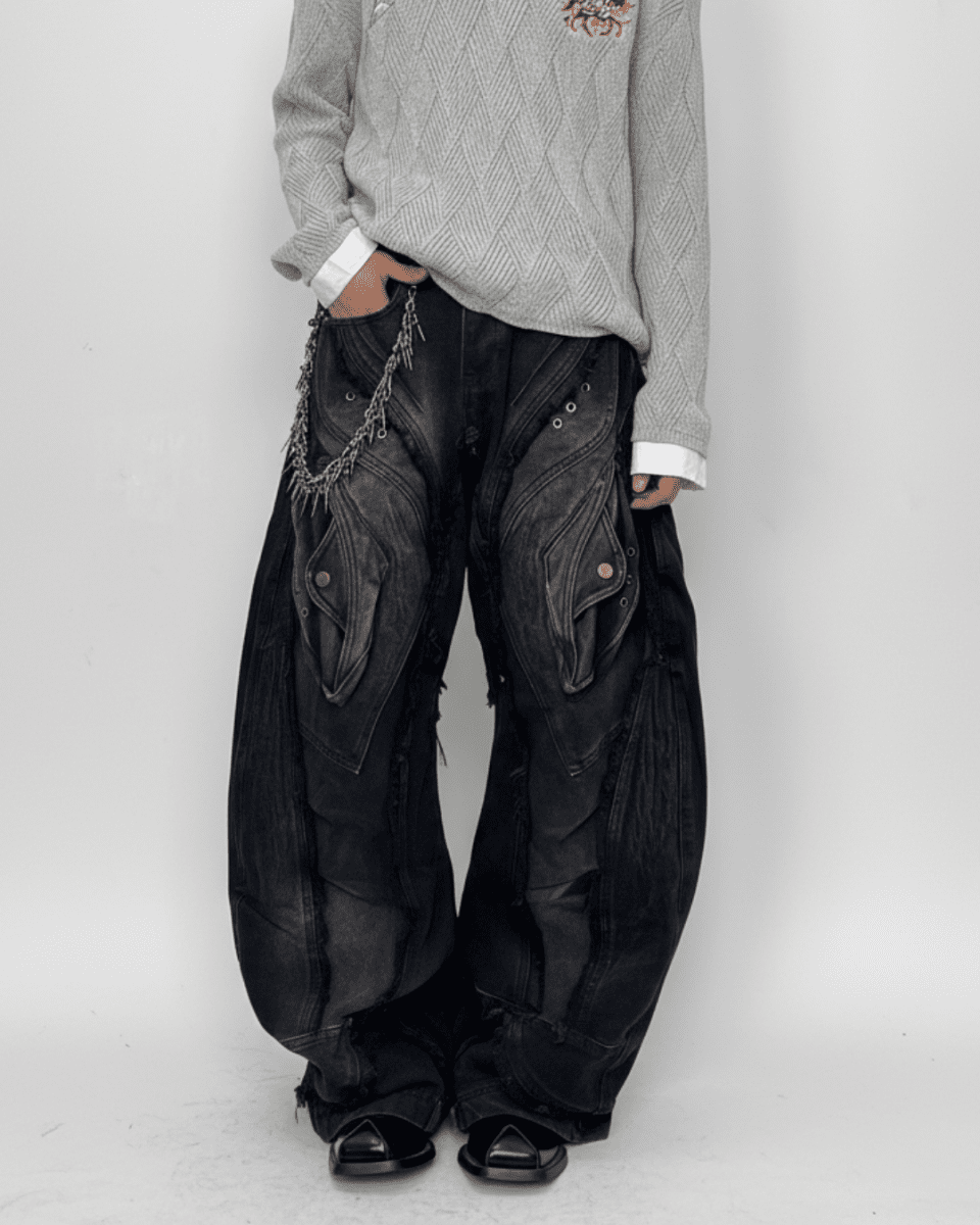 Dark Constructed Denim na2333