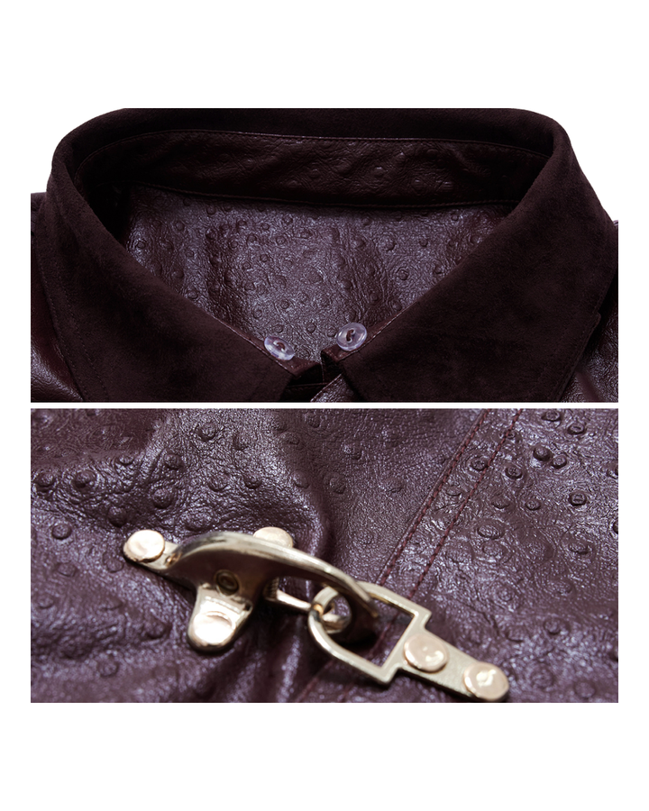 [ArguE CulturE] Dark Gate Metal Leather na2275