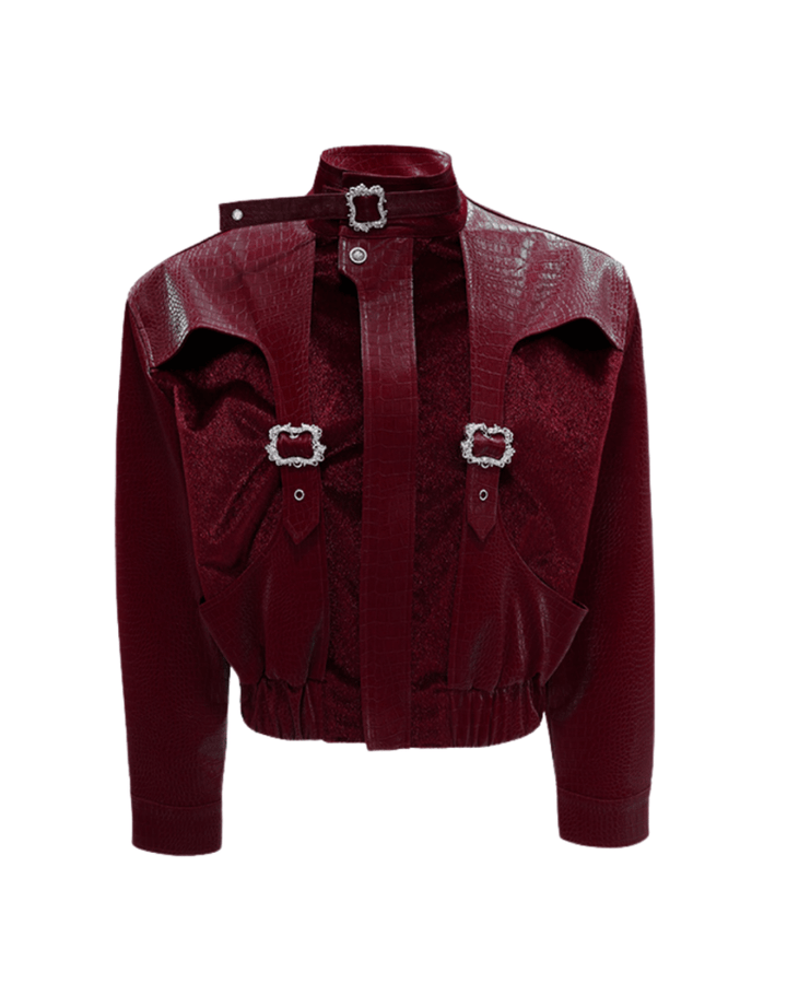 [ArguE CulturE] Crimson Royale Croc Jacket 2259