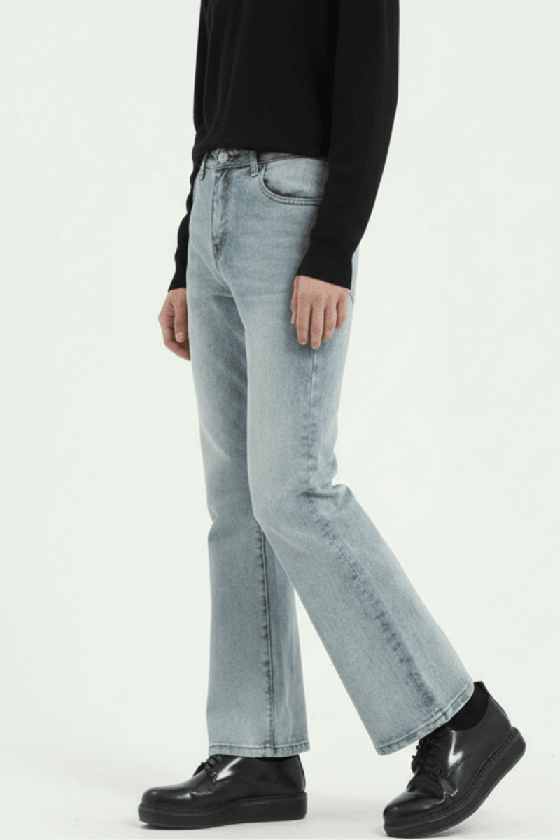 [HOHO] Stylish flare denim na14