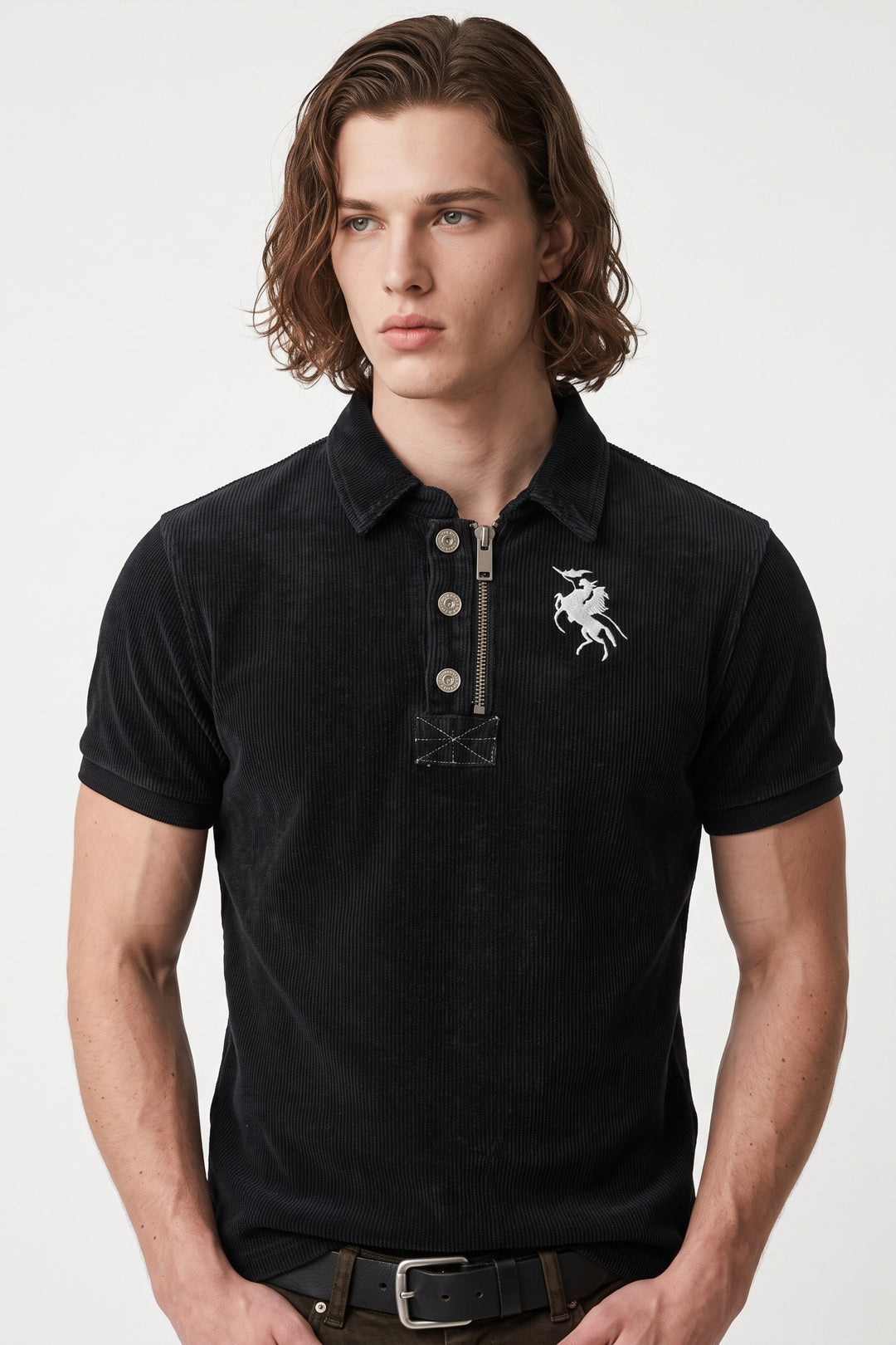Embroidered Polo Shirt na2672