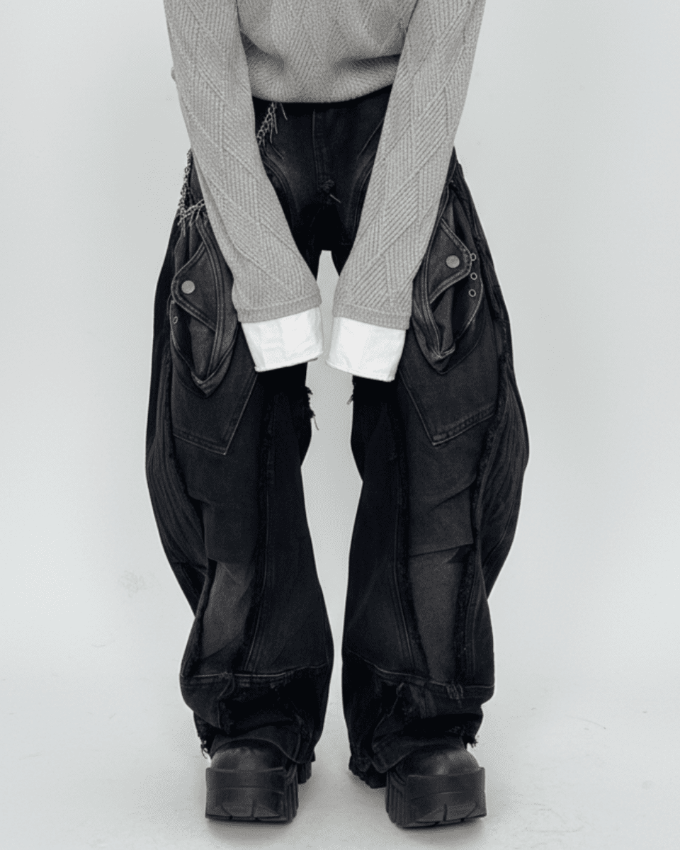 Dark Constructed Denim na2333