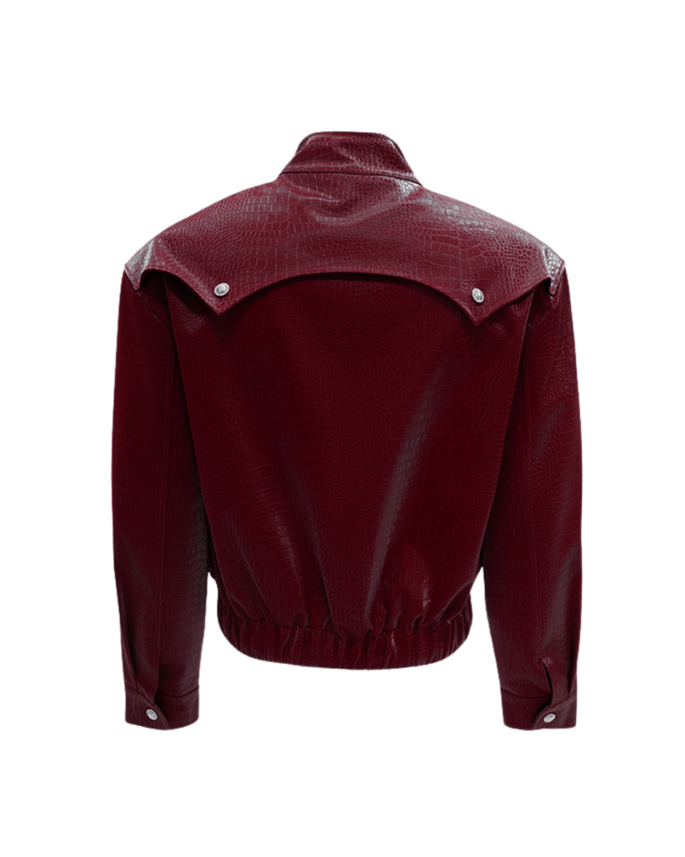 [ArguE CulturE] Crimson Royale Croc Jacket 2259