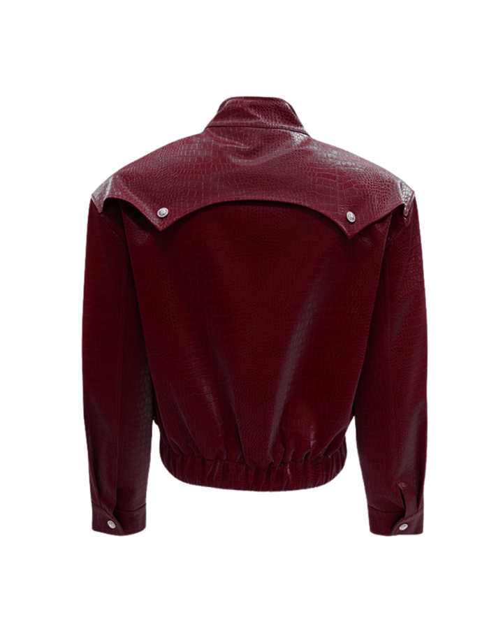 [ArguE CulturE] Crimson Royale Croc Jacket 2259