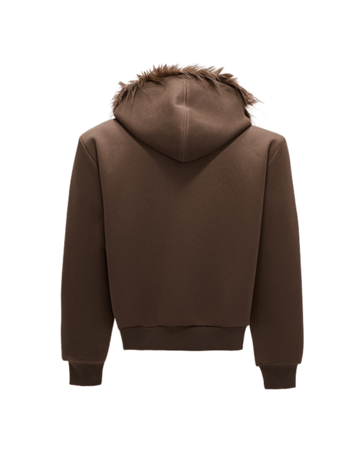 [ArguE CulturE] Seoul Faux-Fur Dog Hoodie na2251