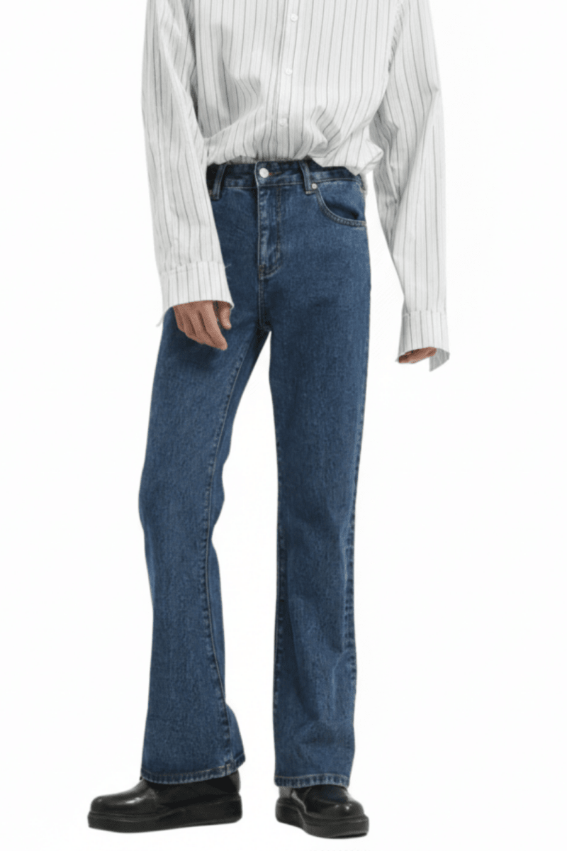 [HOHO] Stylish flare denim na14