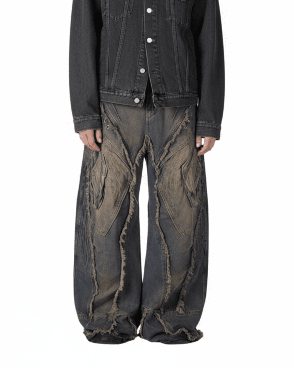 Dark Constructed Denim na2333