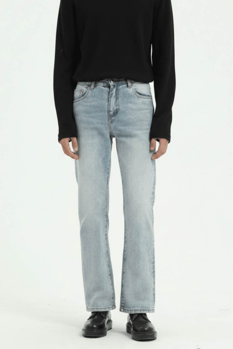 [HOHO] Stylish flare denim na14