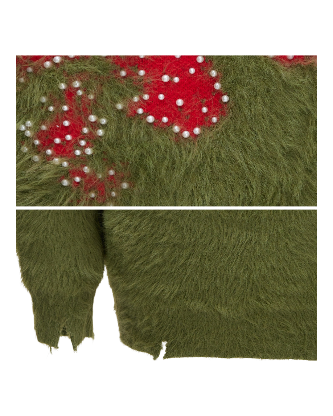 【ArguE CulturE】Crimson Howl Fur Jacket na2285