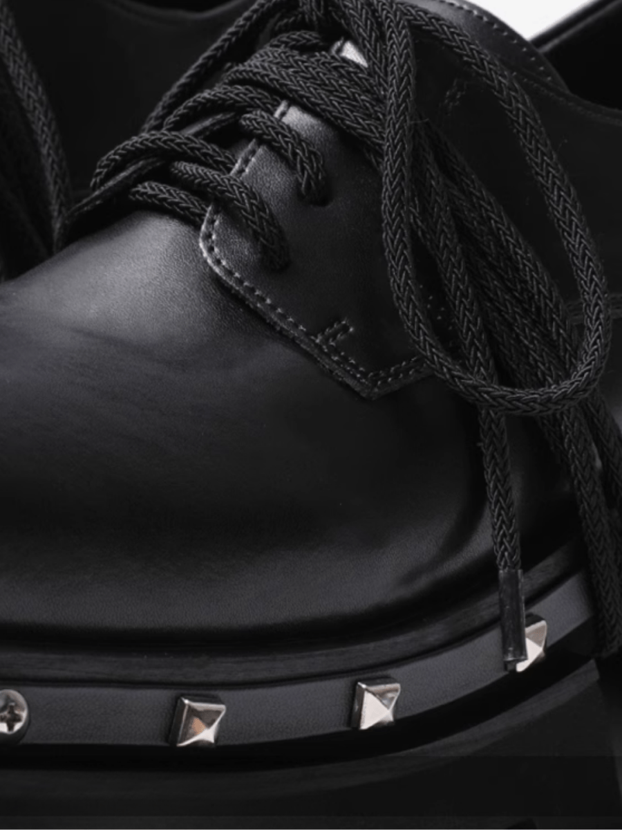 design square head derby shoes na1824