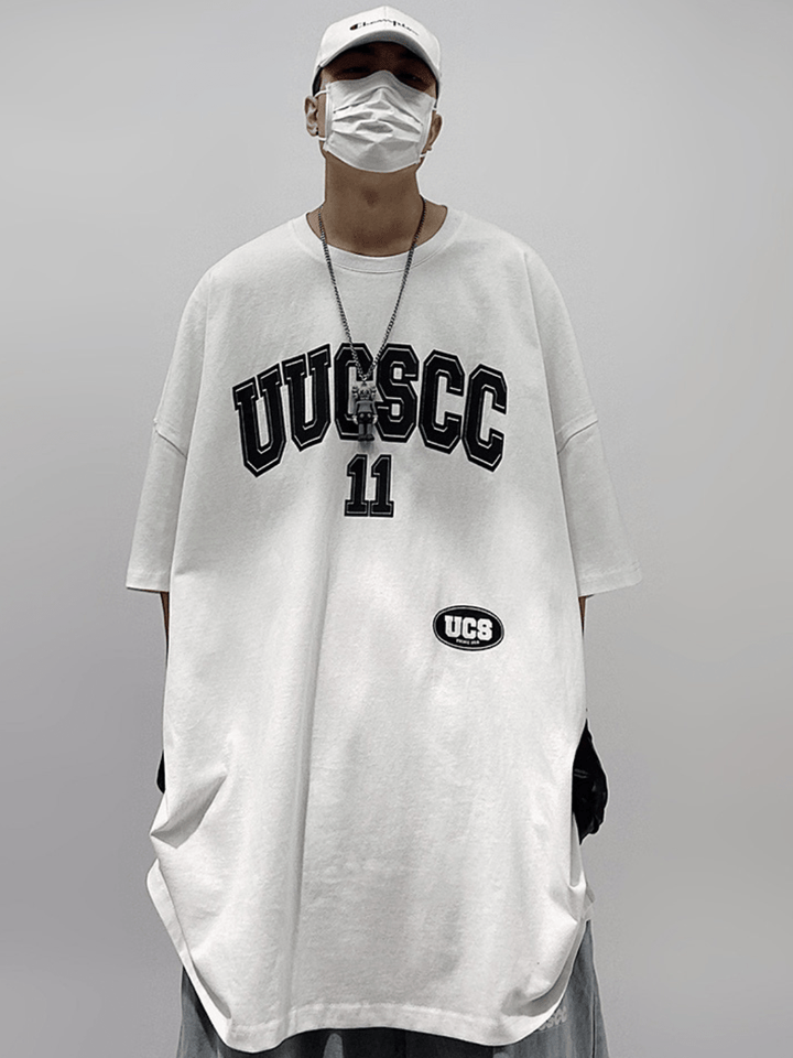 【UUCSCC】hip-hop short-sleeve T-shirt na1326