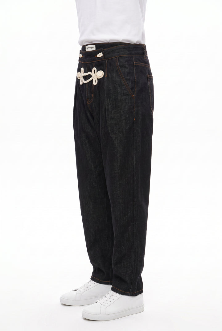 Knot Wide Jeans na2872