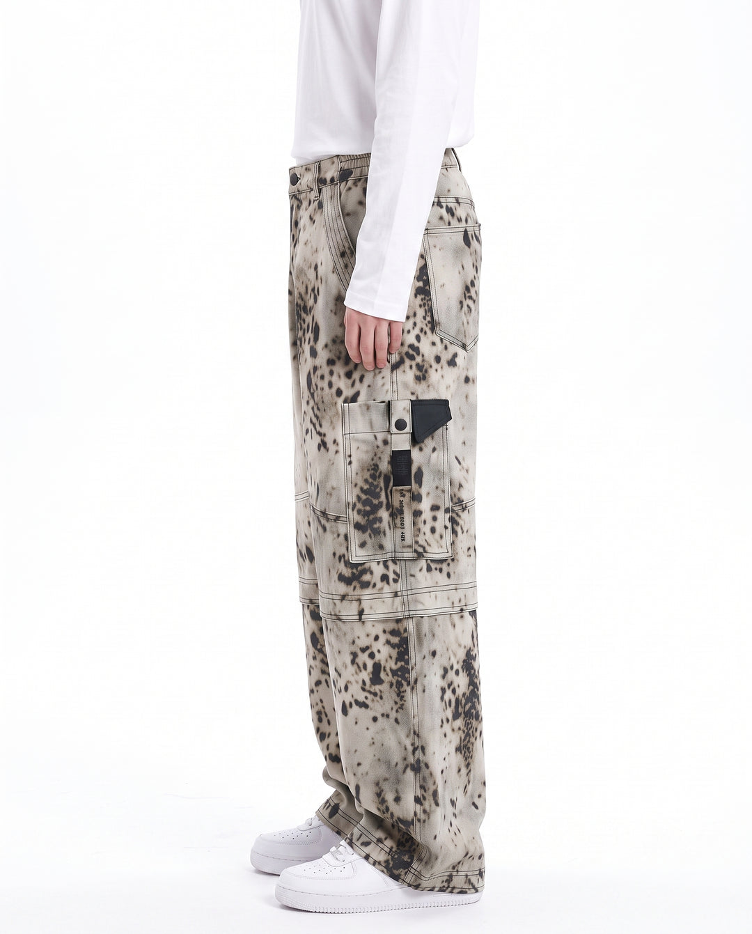 Splatter Cargo Pants na2975