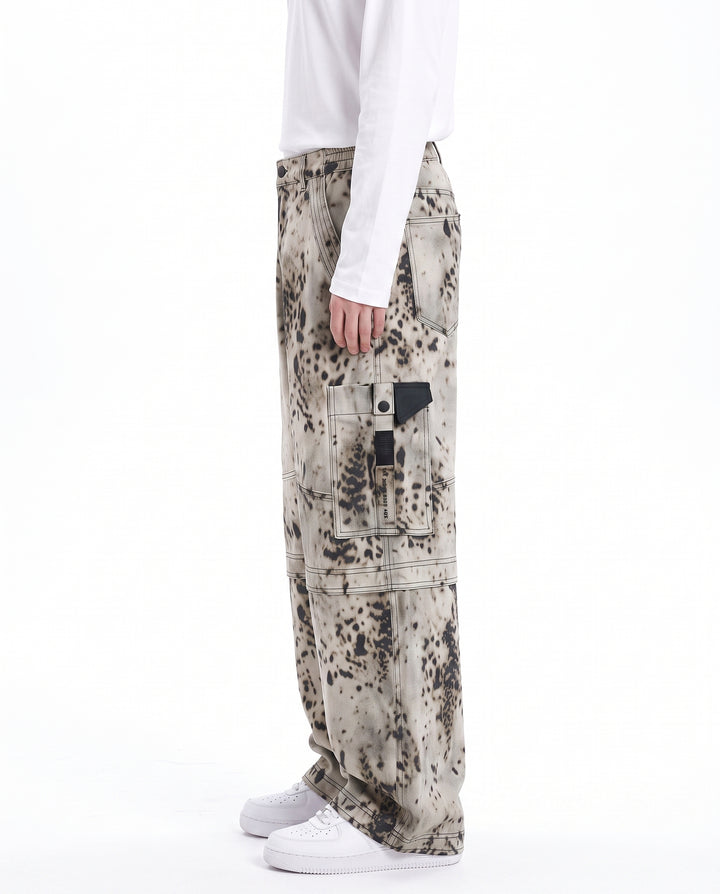 Splatter Cargo Pants na2975