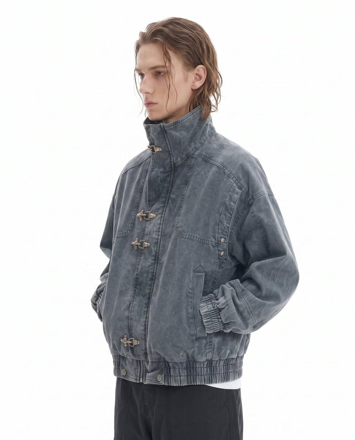 Buckle Denim Jacket na3039