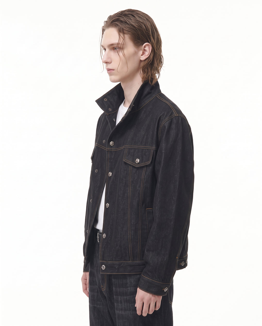 Black Denim Jacket na3246