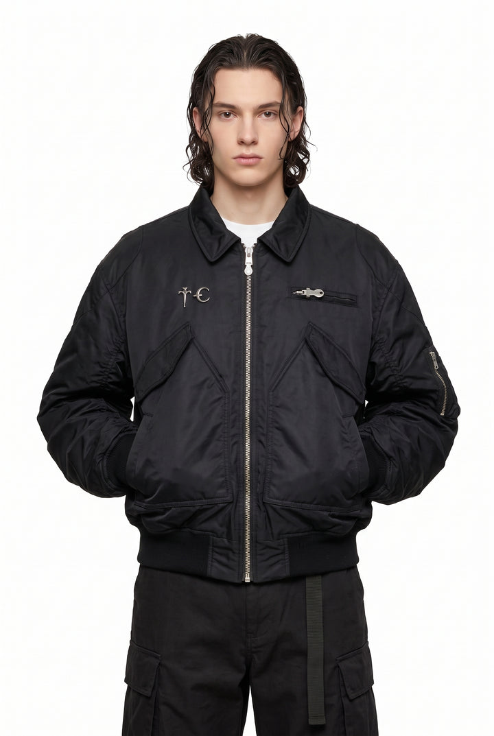 Zip Flight Jacket na2843
