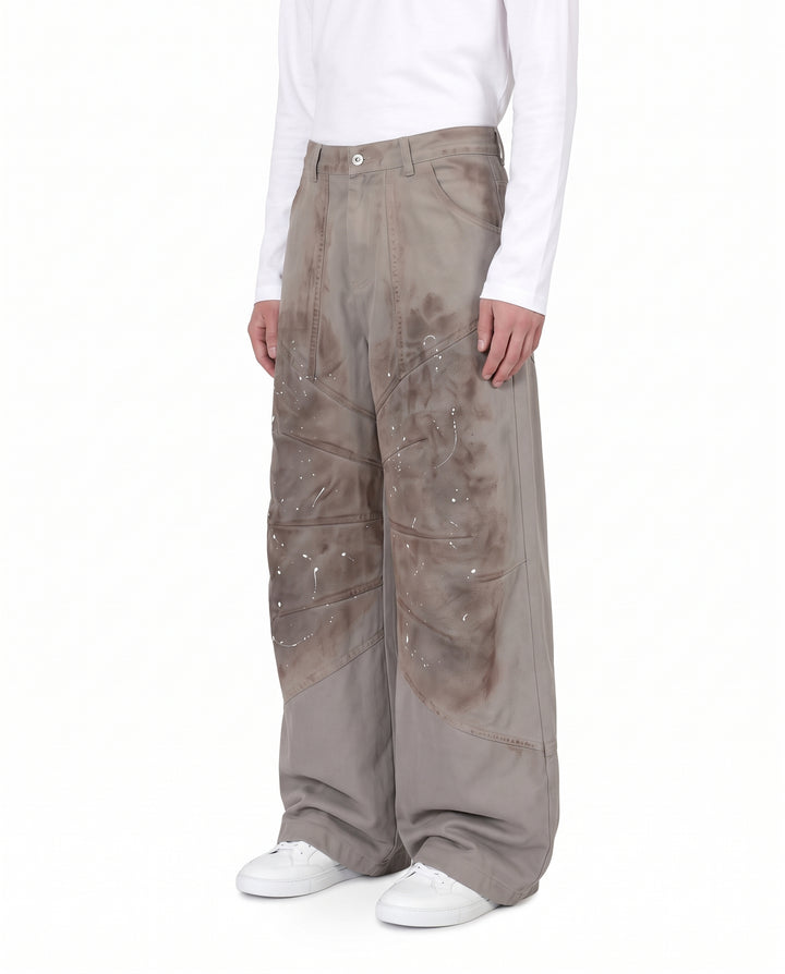 Splatter Wide Pants na3191