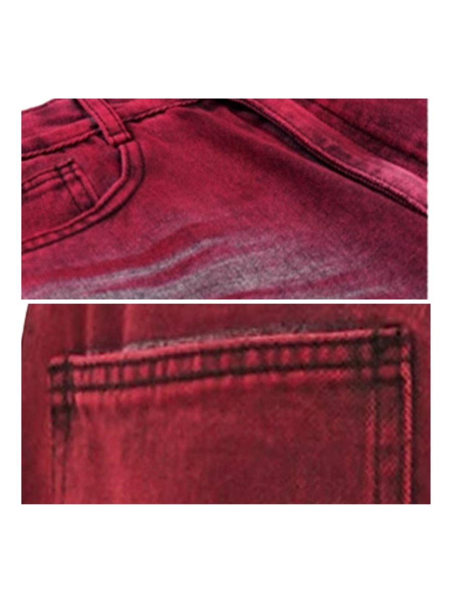 [STARTEXCEEDEND] Red Flare Jeans na1501