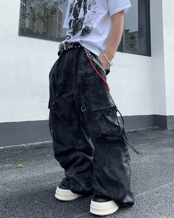 [DARKFOG] Camouflage Punk Pants na2037