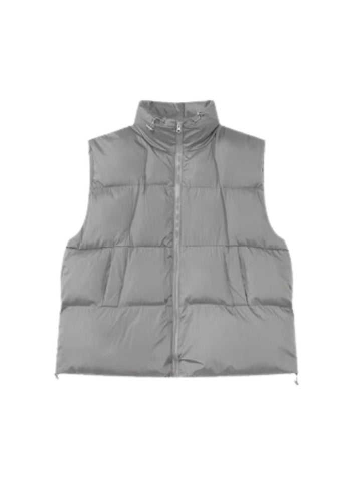 【ONELYC1NS】short sleeveless jacket na1571