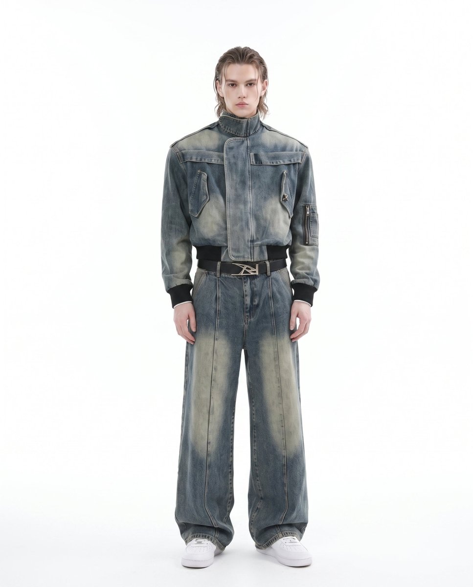 Washed Denim Jacket na3050