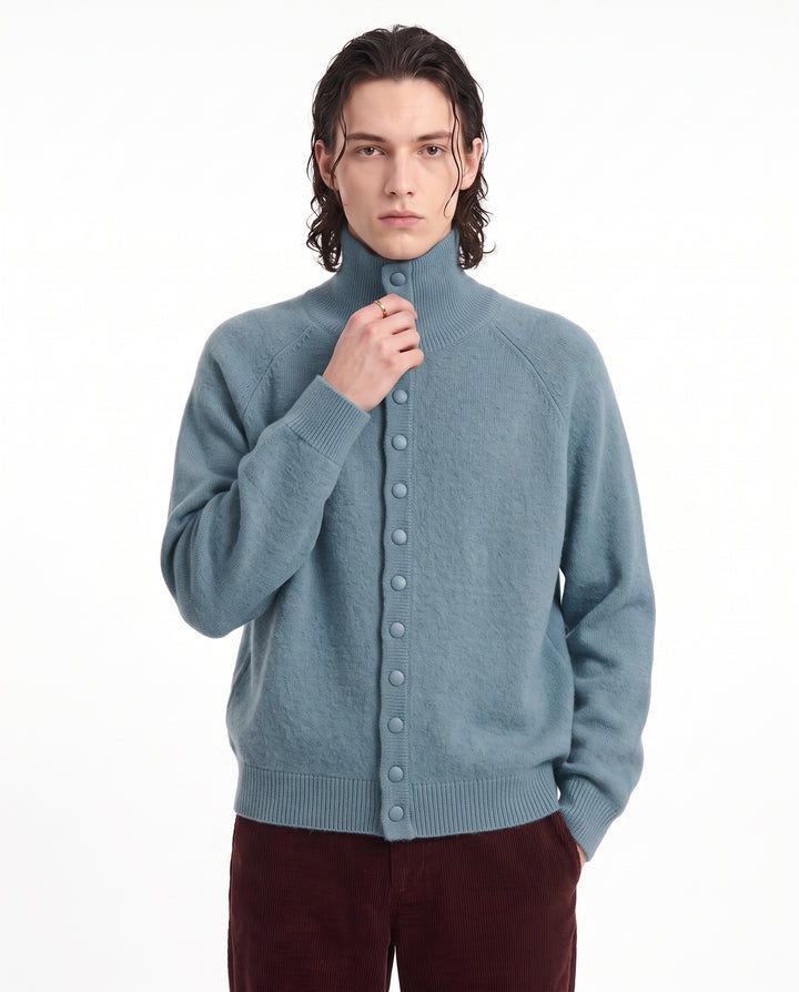 High Neck Cardigan na2987