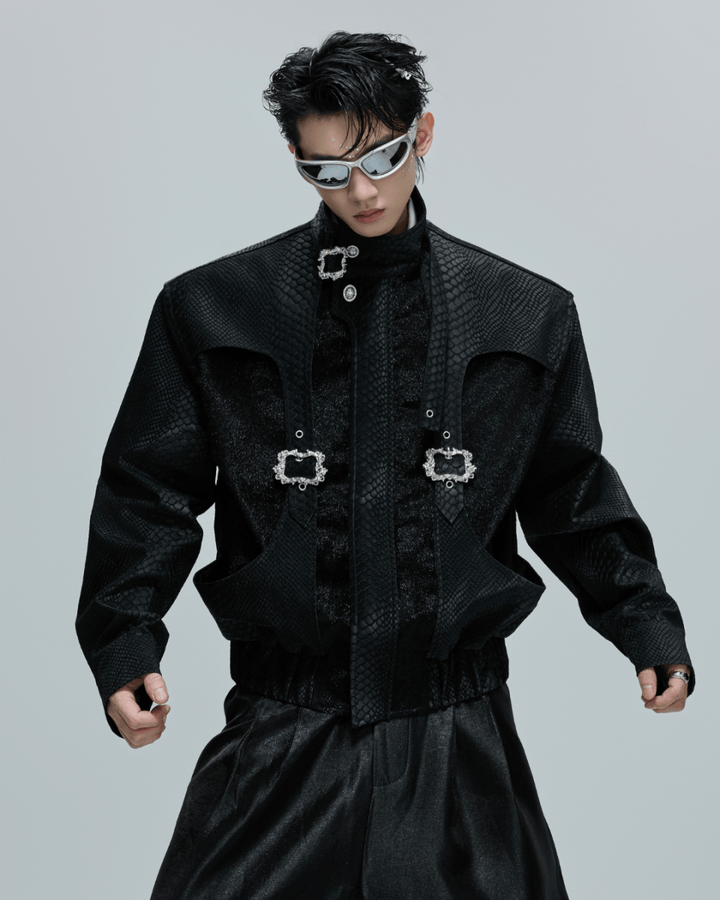 [ArguE CulturE] Crimson Royale Croc Jacket 2259