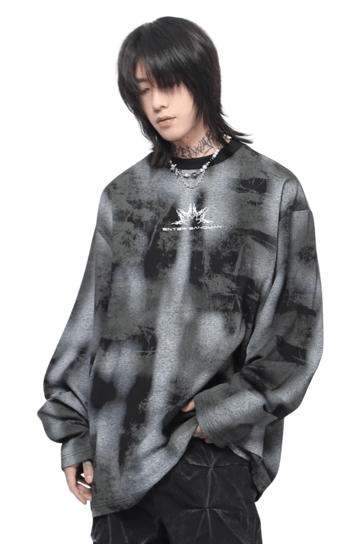 Street Fade Long Sleeve Tee na2449