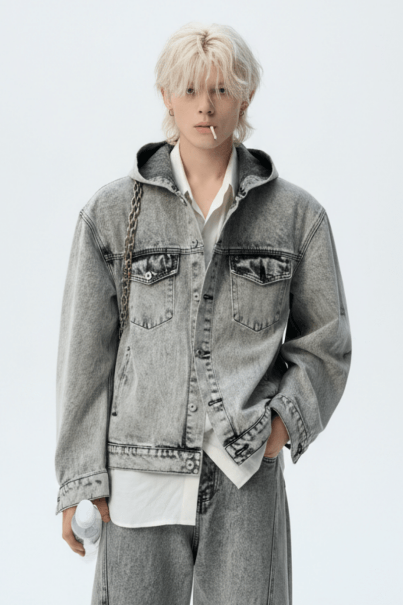 Denim Two-Piece Set na2382