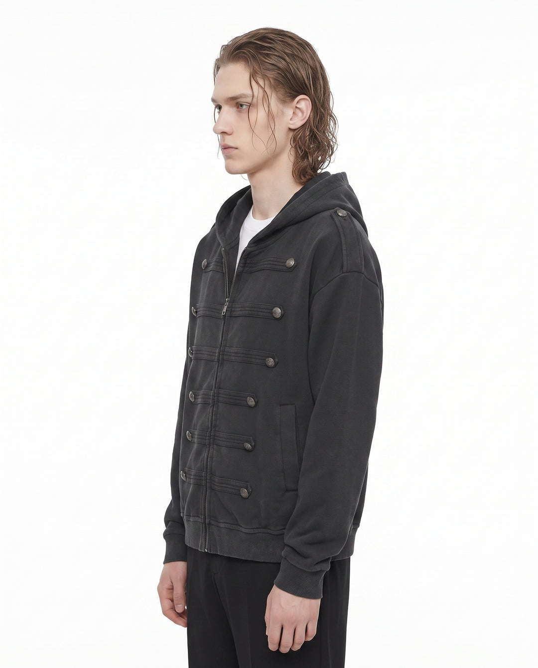 Military Zip Hoodie na3016