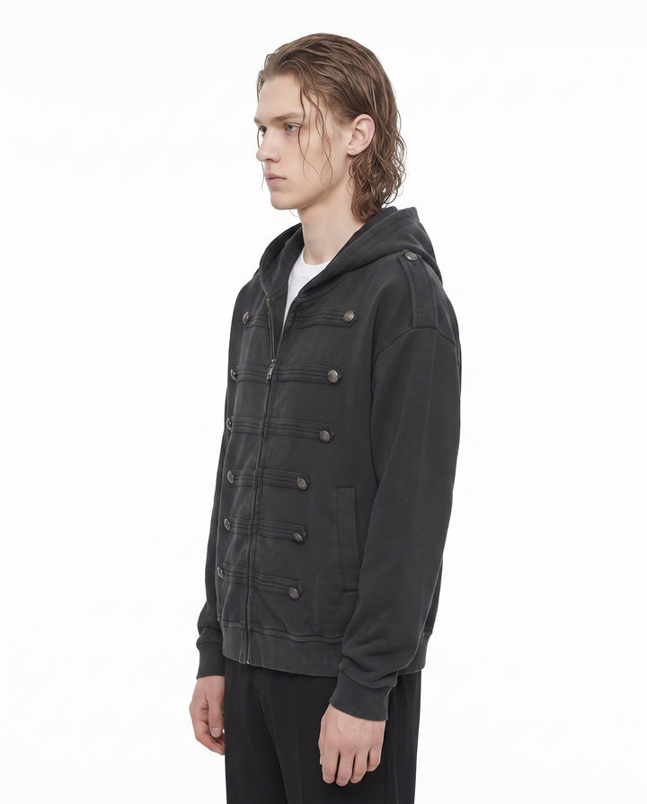 Military Zip Hoodie na3016