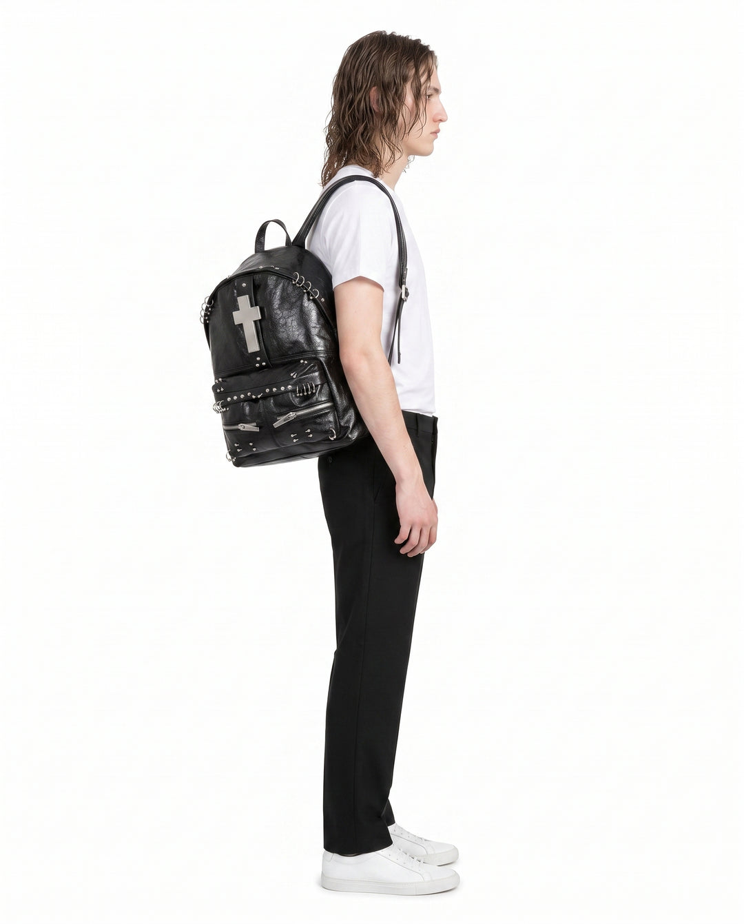 Cross Leather Backpack na2917