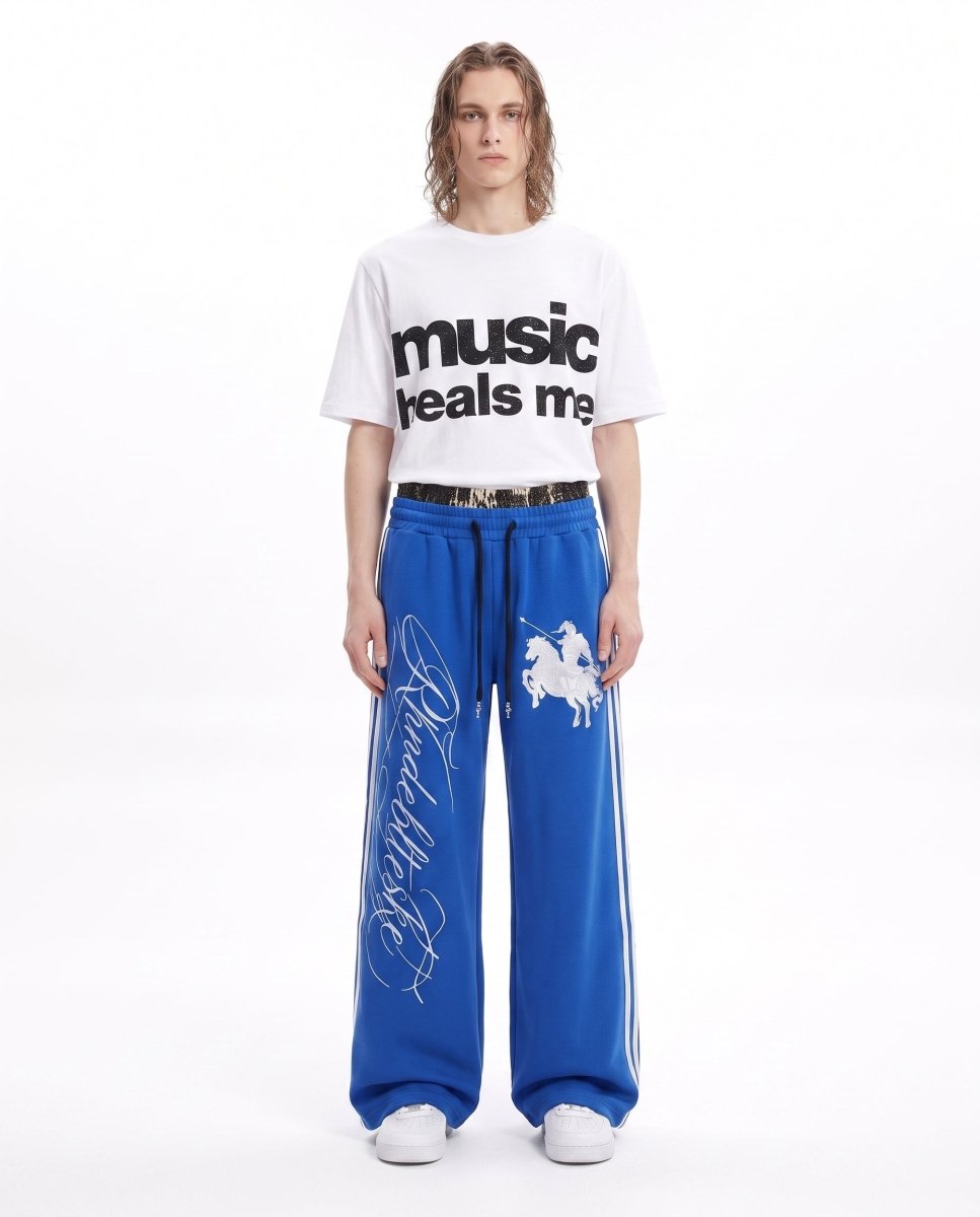 Graphic Track Pants na3058