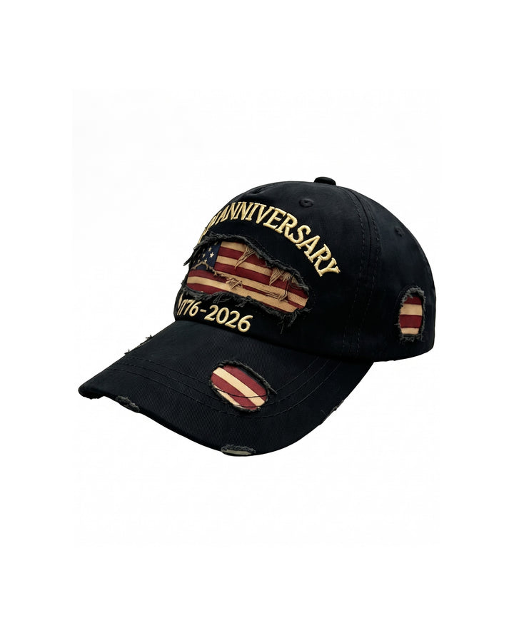 Distressed Denim Cap na2967