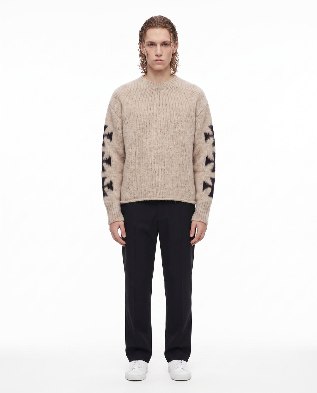 Cross Knit Sweater na2961