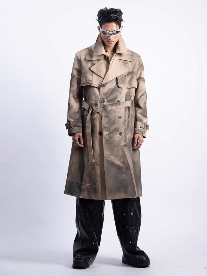 [PLAN1ONE] trench coat na1671