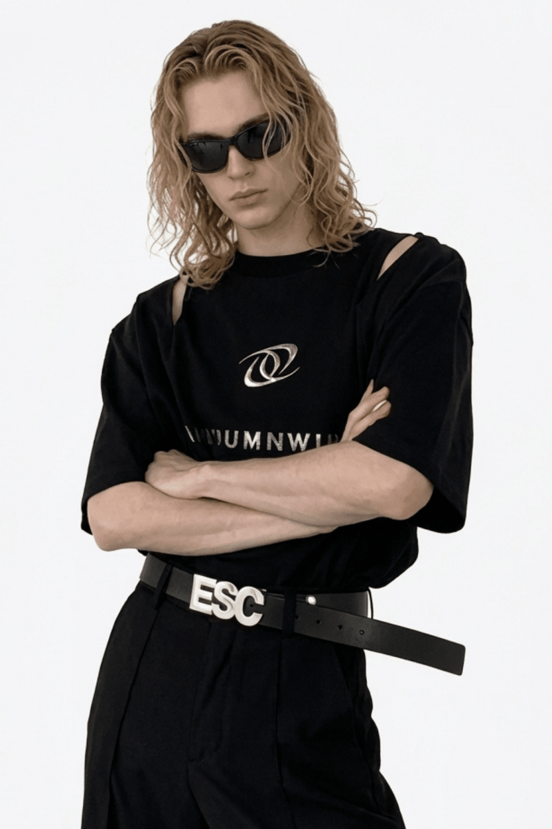 [AutumnWind] deconstructed design t-shirt na1233