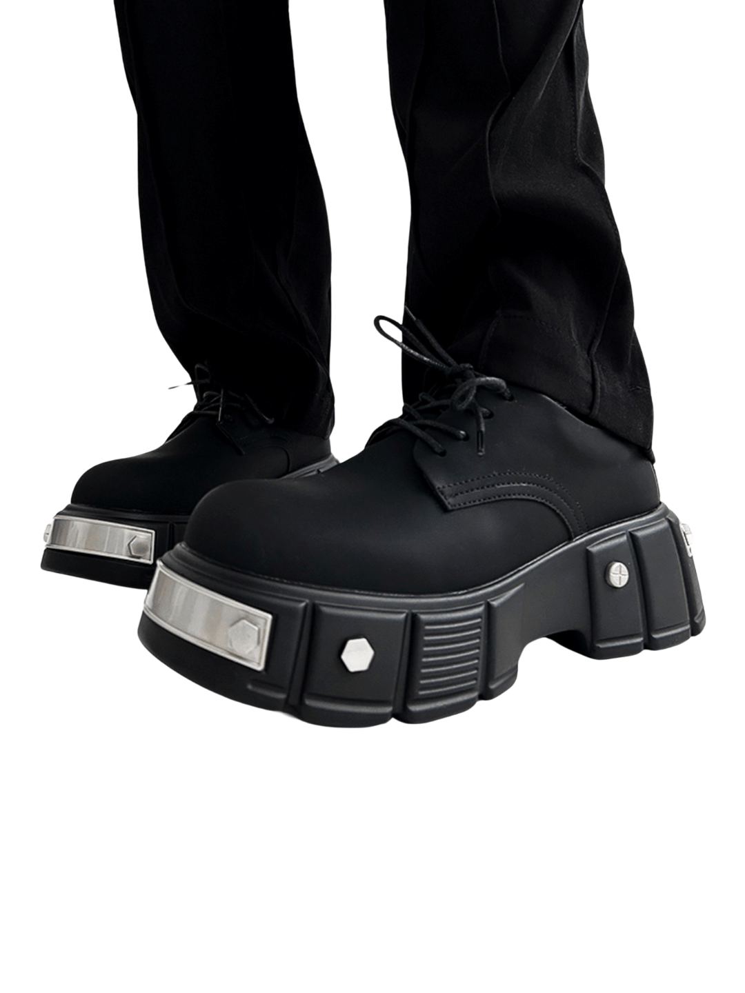 Iron-toe Derby Shoes na1129